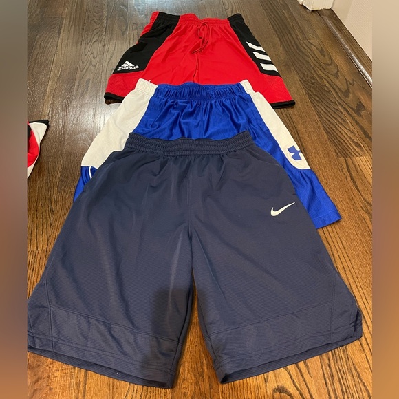Adidas, NIKE, Under Armour Men's Dri-Fit Basketball Shorts size